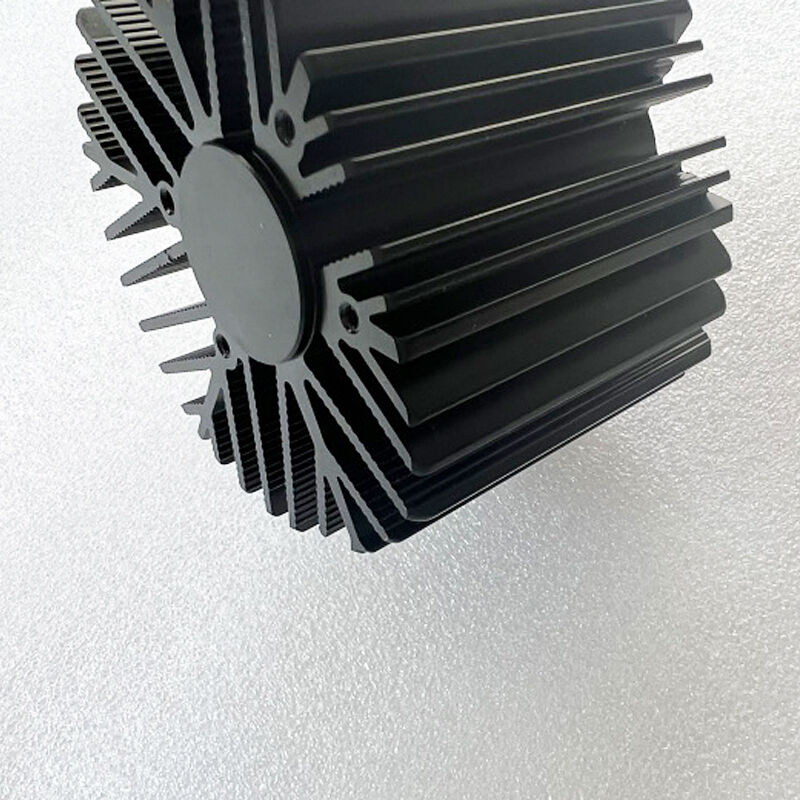 Aluminum Heatsink featuring a slim profile and unique design ideal for thermal management in various electronic devices
