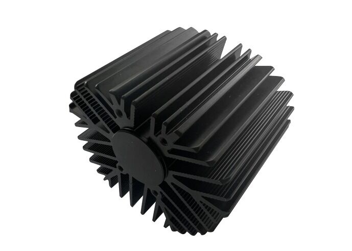 Aluminum Heatsink featuring a slim profile and unique design ideal for thermal management in various electronic devices