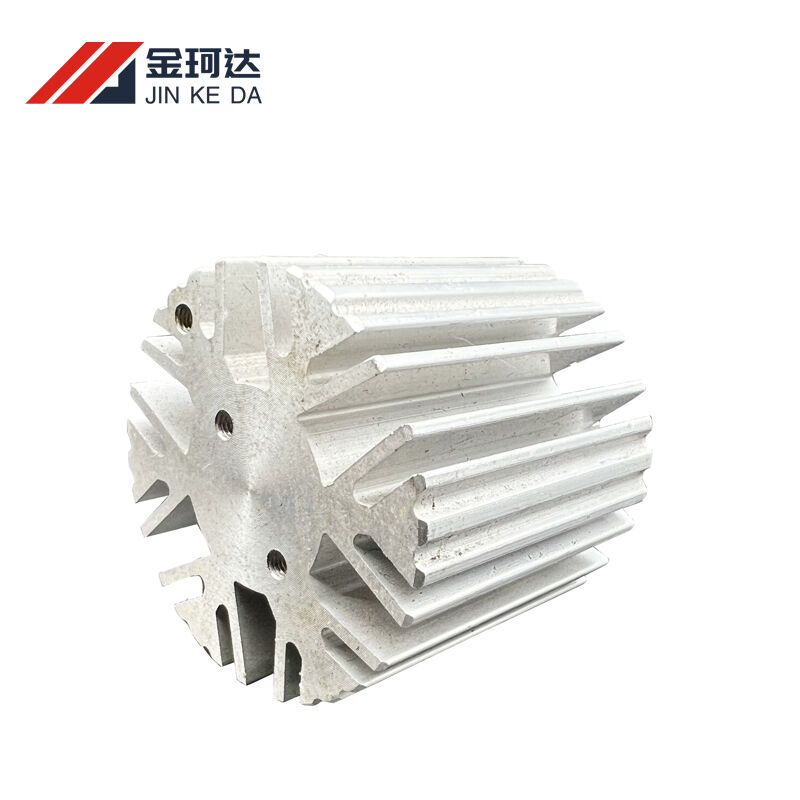 Aluminum Heatsink featuring a slim profile and unique design ideal for thermal management in various electronic devices