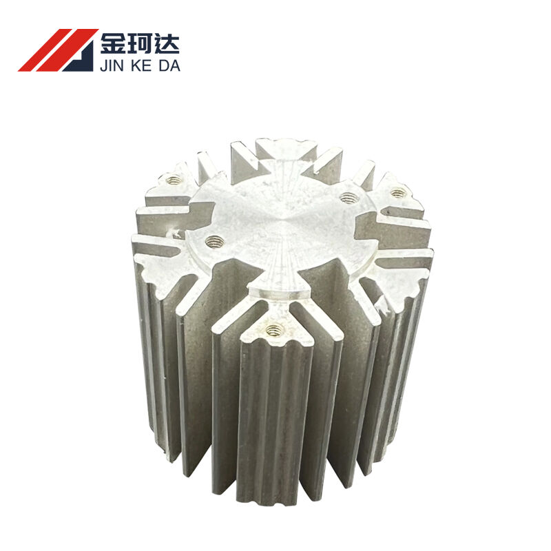 Aluminum Heatsink featuring a slim profile and unique design ideal for thermal management in various electronic devices