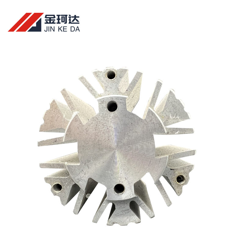 Aluminum Heatsink featuring a slim profile and unique design ideal for thermal management in various electronic devices