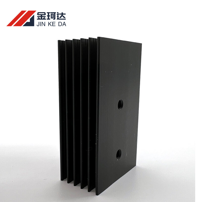 Bonded fin aluminum heatsink with high thermal conductivity base, suitable for inverters, charging piles and automotive electronics