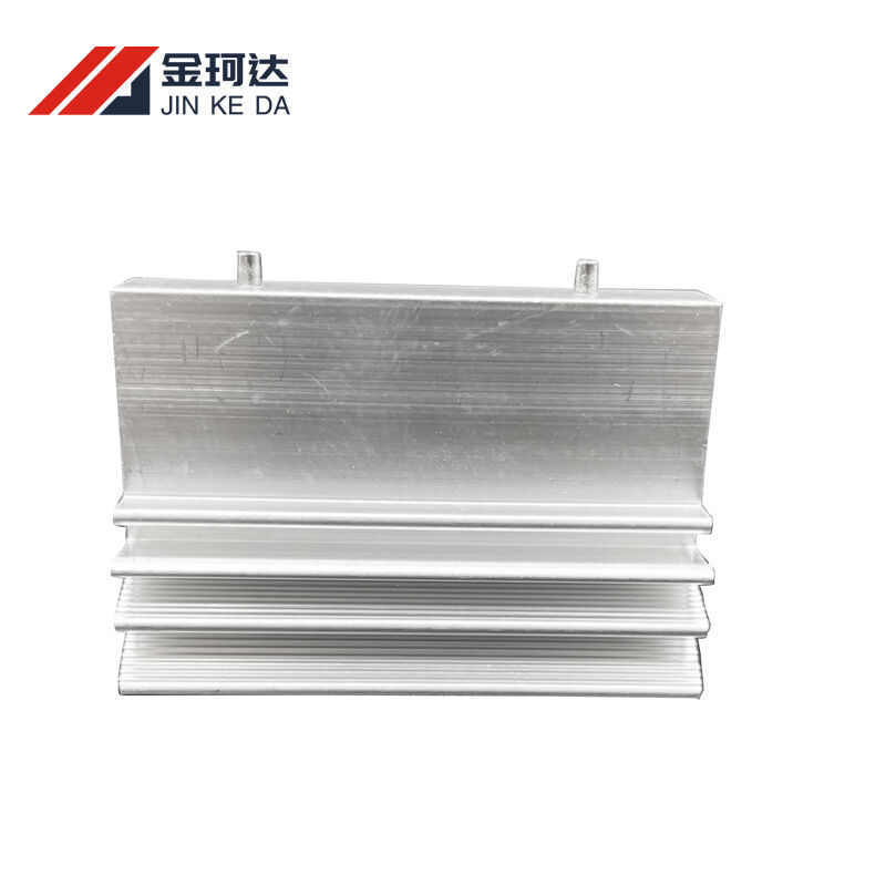 Pin fin aluminum heatsink expands heat exchange area for GPU, server mainboards and laser power units, die-cast CNC structure with black anti-rust anodizing