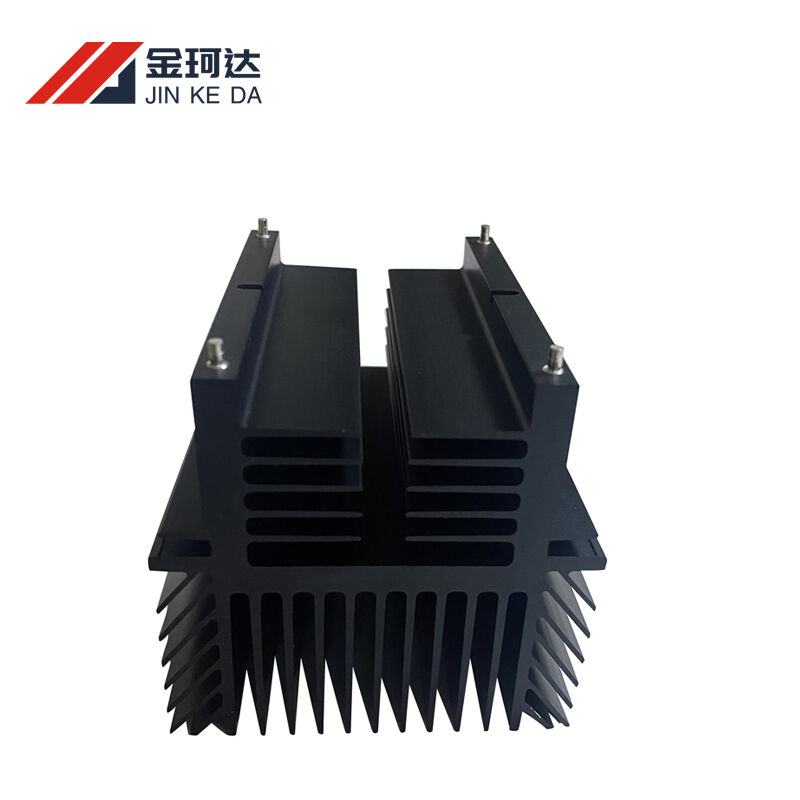 Waterproof anti-corrosion aluminum heatsink for outdoor LED lights and monitoring power supplies, stable performance under extreme temperature with laser logo engraving