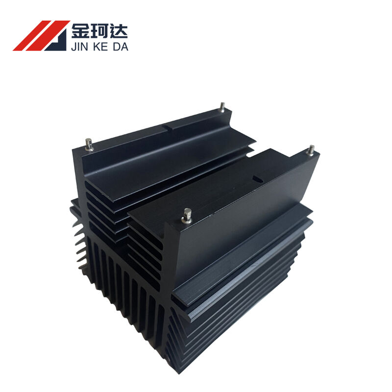 Waterproof anti-corrosion aluminum heatsink for outdoor LED lights and monitoring power supplies, stable performance under extreme temperature with laser logo engraving