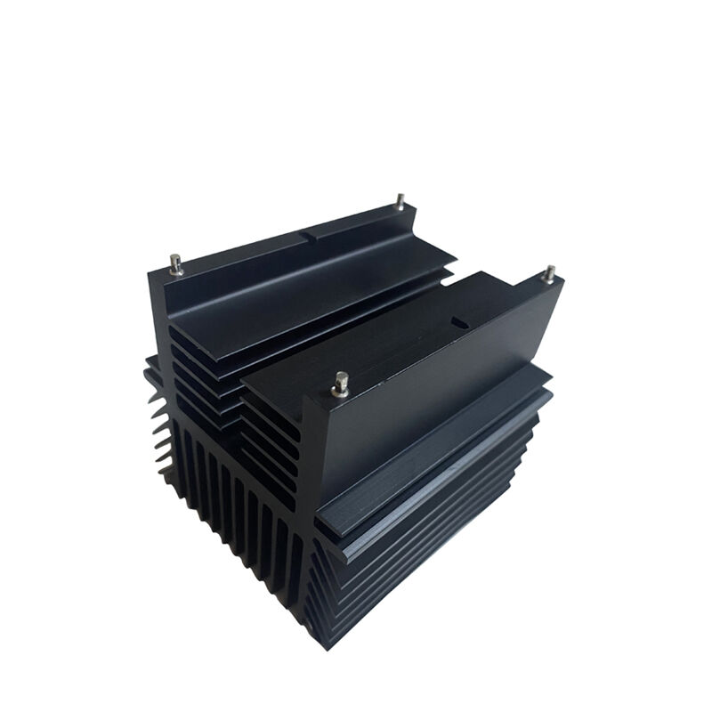 Waterproof anti-corrosion aluminum heatsink for outdoor LED lights and monitoring power supplies, stable performance under extreme temperature with laser logo engraving