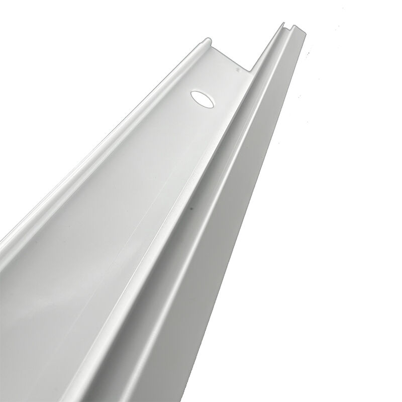 Slim recessed LED aluminum channel, anti-glare PC cover, corrosion-proof alloy for hotel & office linear light decoration