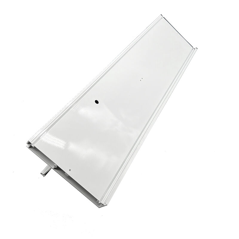 Slim recessed LED aluminum channel, anti-glare PC cover, corrosion-proof alloy for hotel & office linear light decoration
