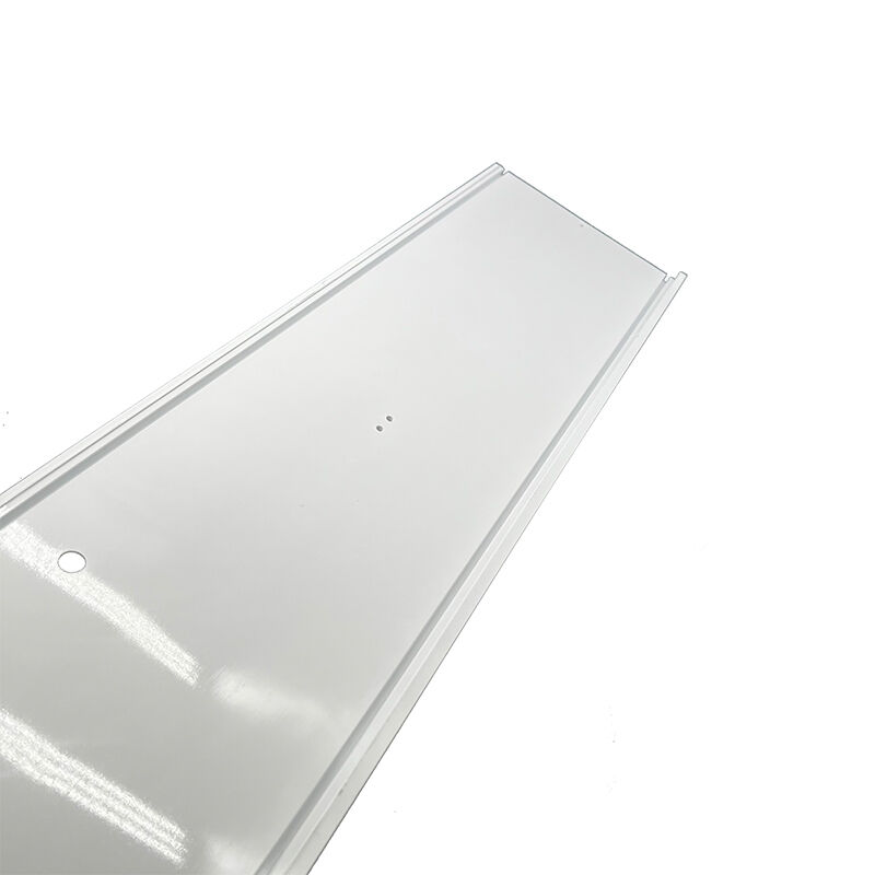 Slim recessed LED aluminum channel, anti-glare PC cover, corrosion-proof alloy for hotel & office linear light decoration