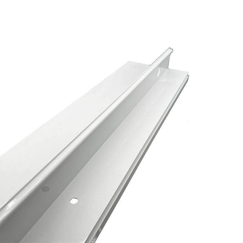 Slim recessed LED aluminum channel, anti-glare PC cover, corrosion-proof alloy for hotel & office linear light decoration