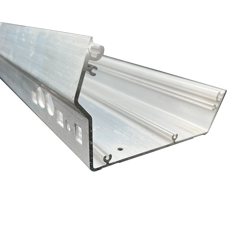 IP65 waterproof LED aluminum channel with sealed caps, anti-rust alloy for garden, corridor outdoor linear lamps