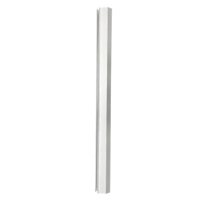 High heat conduction LED aluminum profile with cooling fins, various brackets for factory high-power linear lights