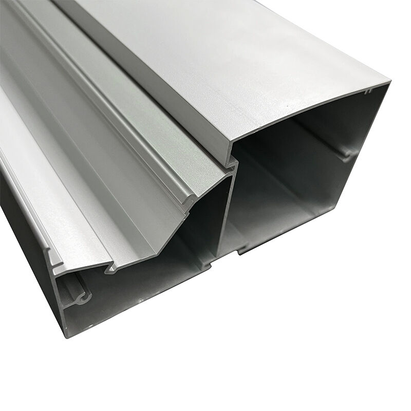Custom extruded LED aluminum profile, multiple widths with PC diffuser for mall and villa lighting engineering orders