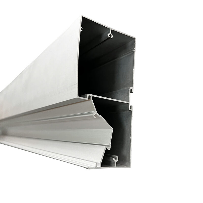 Custom extruded LED aluminum profile, multiple widths with PC diffuser for mall and villa lighting engineering orders