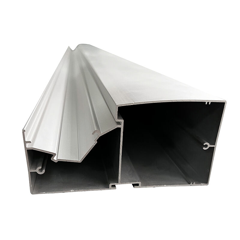 Custom extruded LED aluminum profile, multiple widths with PC diffuser for mall and villa lighting engineering orders