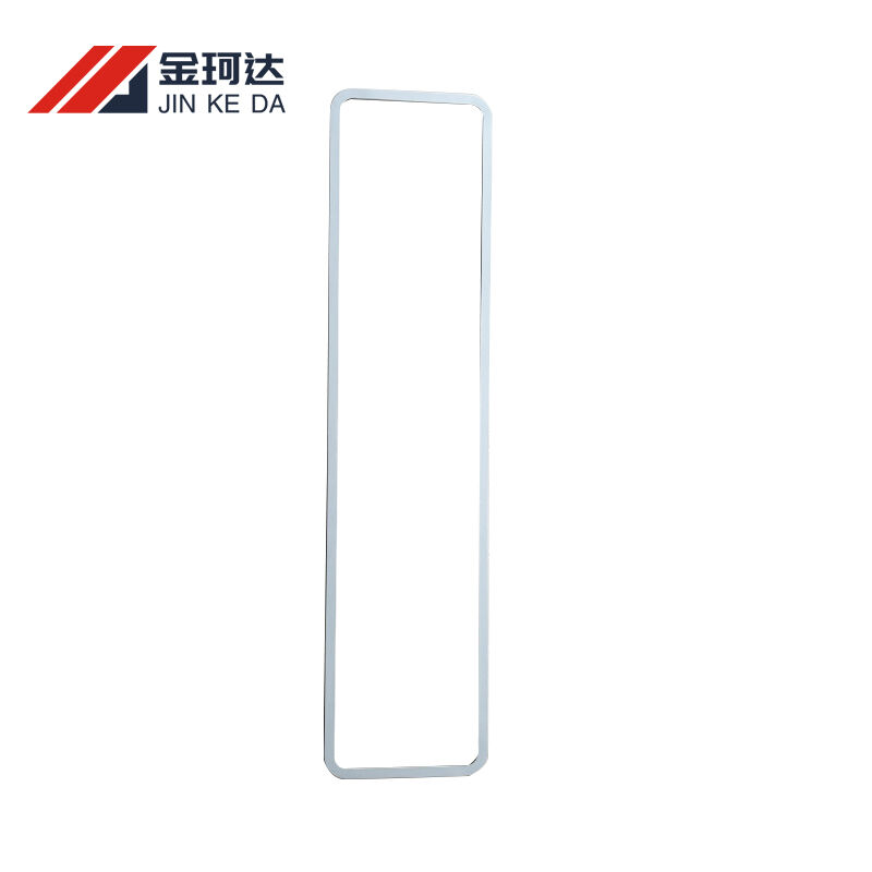 Wall mounted LED aluminum profile with soft light cover, stable heat dissipation for indoor wall linear strip lighting decoration
