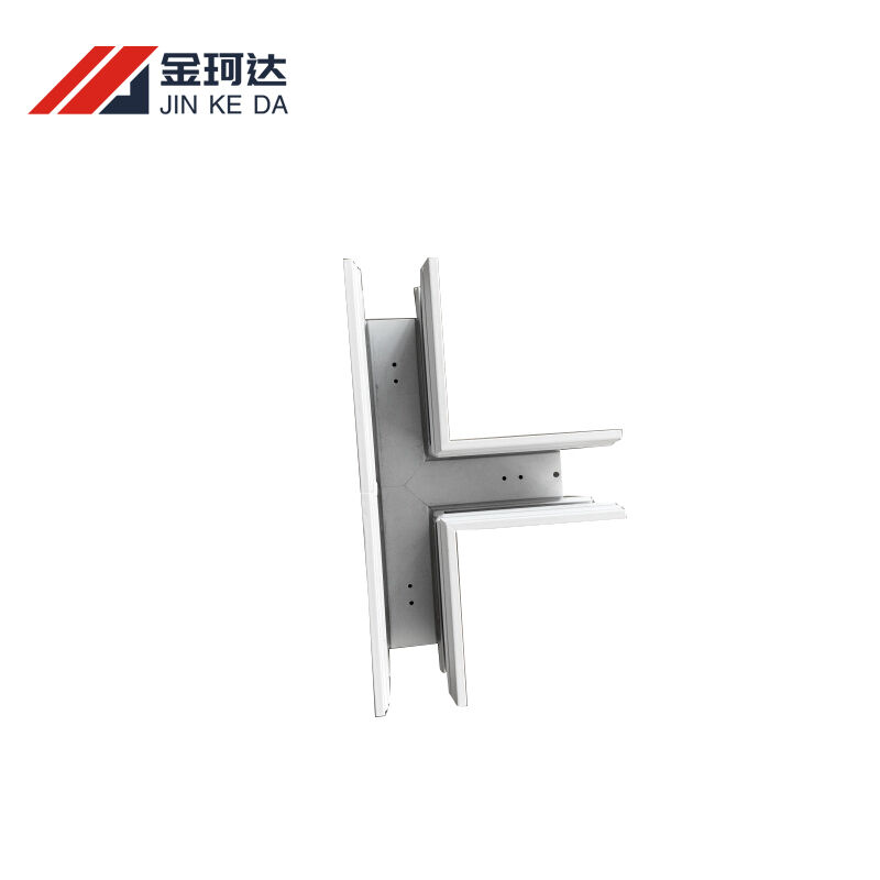 Corner LED aluminum channel for right-angle installation, dustproof PC cover for wardrobe and showcase strip lights