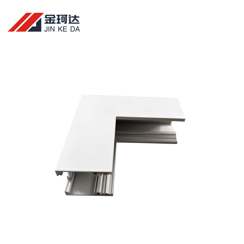 Corner LED aluminum channel for right-angle installation, dustproof PC cover for wardrobe and showcase strip lights