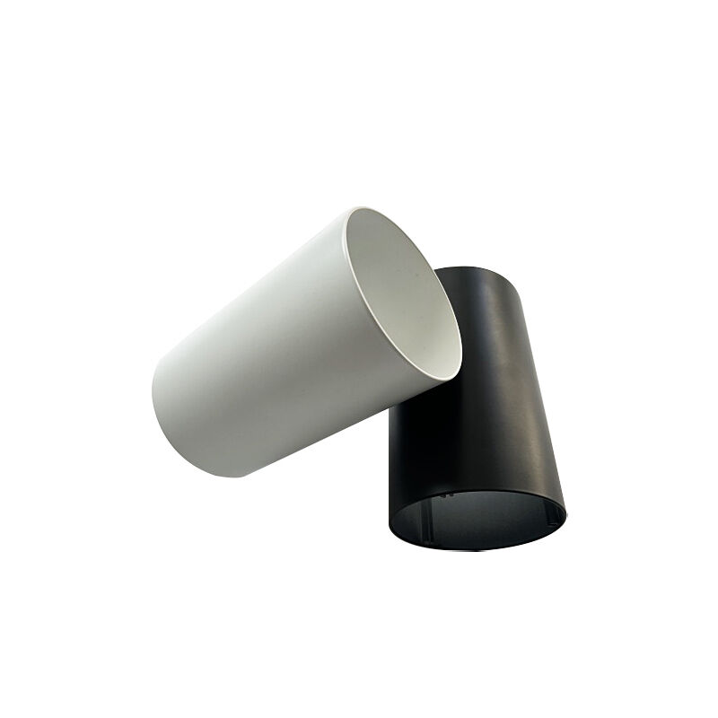 Black matte LED aluminum profile, anti-scratch surface, popular for modern living room background atmosphere lights