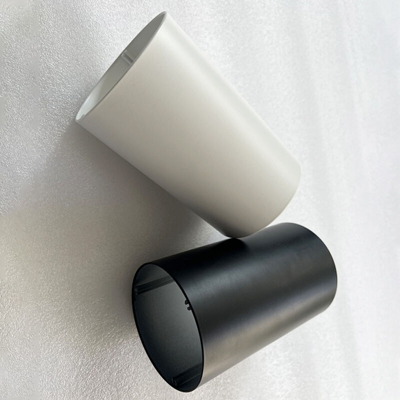 Black matte LED aluminum profile, anti-scratch surface, popular for modern living room background atmosphere lights