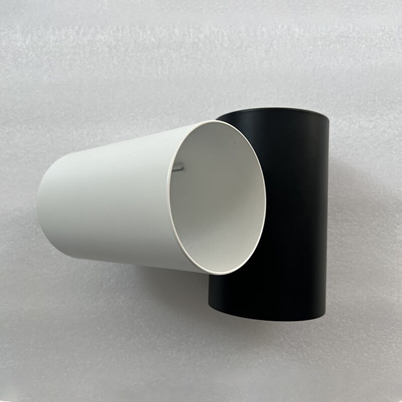 Black matte LED aluminum profile, anti-scratch surface, popular for modern living room background atmosphere lights