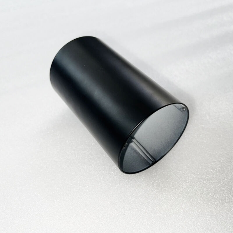 Black matte LED aluminum profile, anti-scratch surface, popular for modern living room background atmosphere lights
